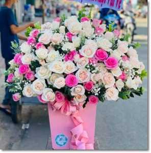 Cửa hàng hoa tươi thị trấn Lương Sơn Hòa Bình MC556