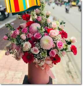 Bán hoa tươi tại thị trấn Cần Giuộc Long An MC572