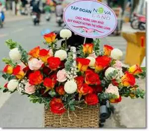 Giao hoa tươi ở thị trấn Mỹ Lộc Nam Định MC566